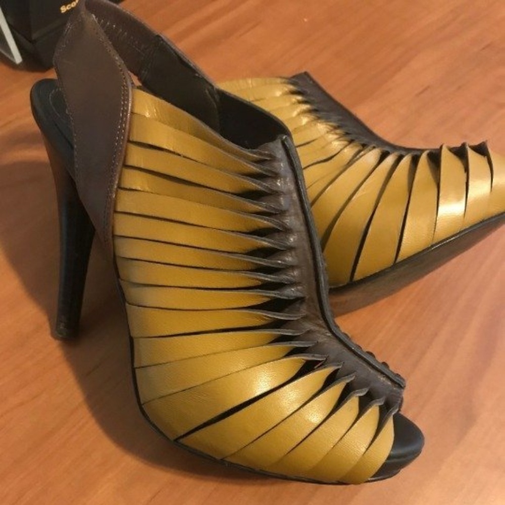 BCBG Ombre Leather Heels